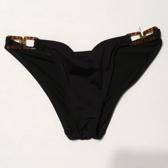 Kenneth Cole black bikini bottoms. New - Picture 1 of 5